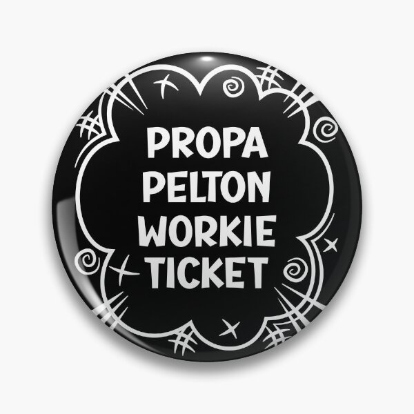 Item preview, PROPA PELTON WORKIE TICKET a cheeky design for people from Pelton in the North East of England designed and sold by robimerch.