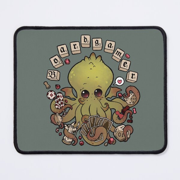 Item preview, Cthulhu plays board games designed and sold by illustrie.