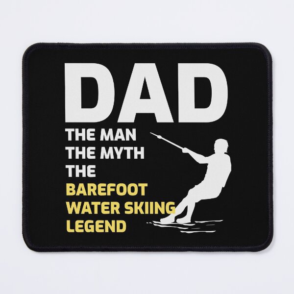 Item preview, Barefoot skiing Water sport Motorboat Dad Fathers Day designed and sold by CuteDesigns1.