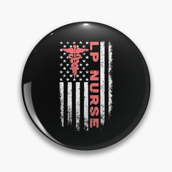 Item preview, LP Nurse Valentine Vintage Flag US Appreciation Nuse life designed and sold by GonzaloBugarin.