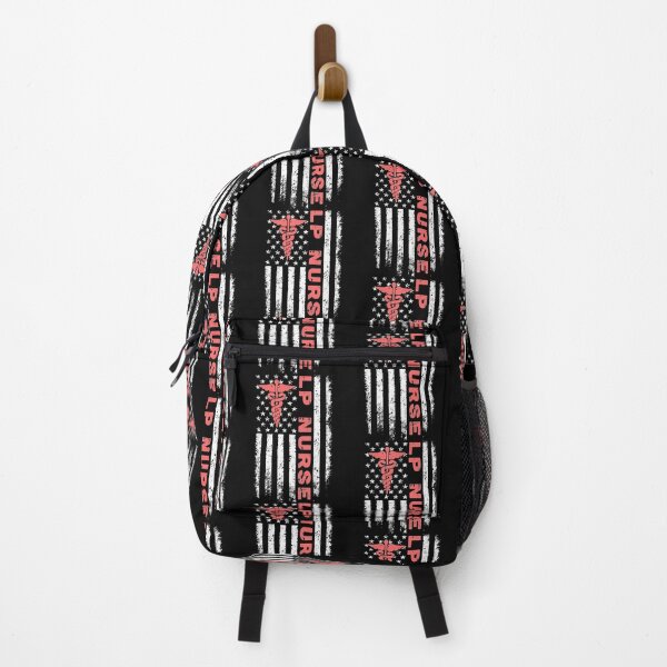 Item preview, LP Nurse Valentine Vintage Flag US Appreciation Nuse life designed and sold by GonzaloBugarin.