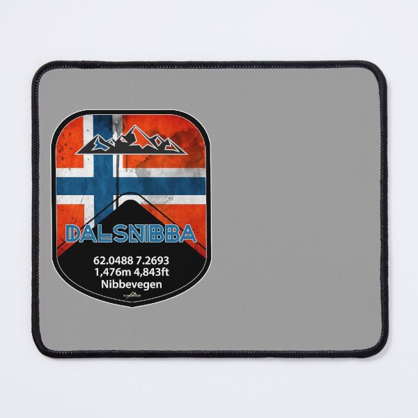 Item preview, Dalsnibba Geiranger Norway Sticker T-Shirt 01 designed and sold by OuterShellUK.