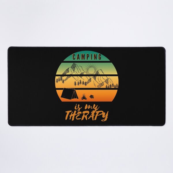 Item preview, Camping is my therapy, always designed and sold by Phoenix-27.