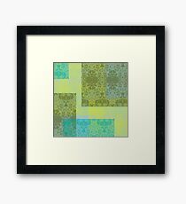 green Framed Print