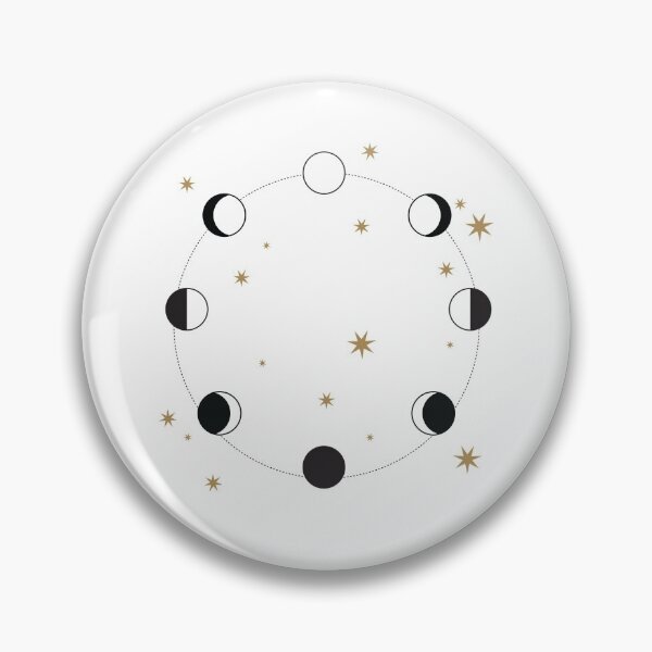 Item preview, Magical moon phases and stars astrological designed and sold by CameltStudio.