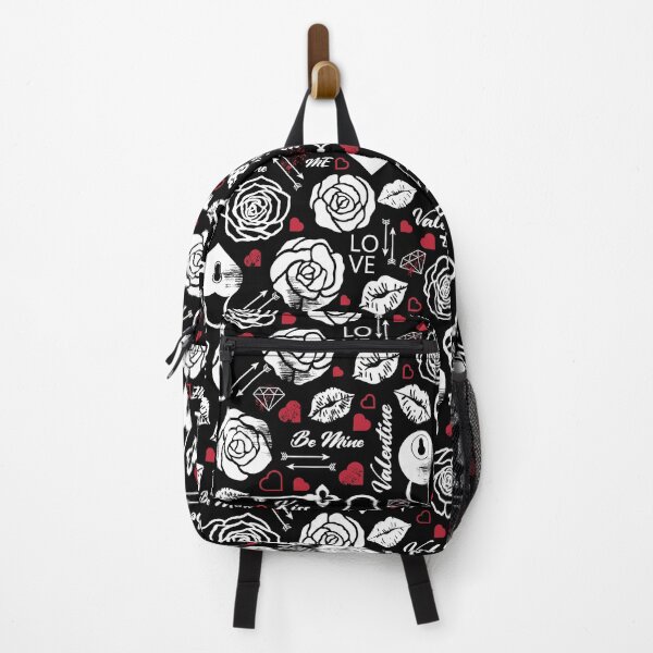 Item preview, Kitsch Valentine | black, white and red| love pattern designed and sold by RenattaZare.