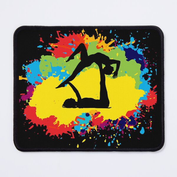 Item preview, Acroyoga Watercolor designed and sold by CuteDesigns1.