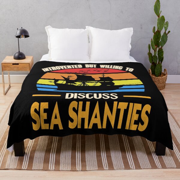 Aperçu de l'œuvre Introverted but willing to discuss Sea Shanties créée et vendue par NeXore.