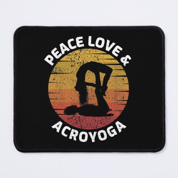Item preview, Peace Love Acroyoga Funny designed and sold by CuteDesigns1.