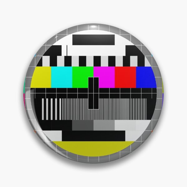 Item preview, TV test pattern Pop Art designed and sold by sianelliot.