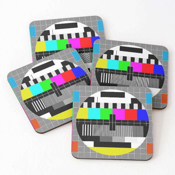 Item preview, TV test pattern Pop Art designed and sold by sianelliot.
