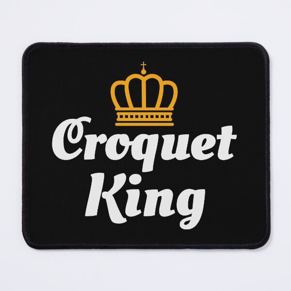 Item preview, Croquet Croqueters Indoor Outdoor Players Funny designed and sold by CuteDesigns1.