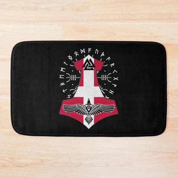 Item preview, Viking Denmark Flag Viking Thor Runes Denmark Vikings designed and sold by Bommer20.