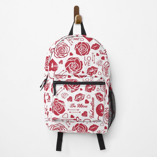 Item preview, Kitsch Valentine | red and white | love pattern designed and sold by RenattaZare.