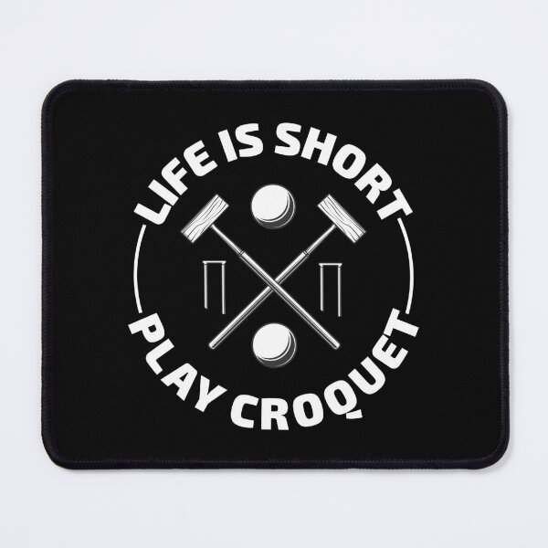 Item preview, Croquet Croqueters Indoor Outdoor Players Funny designed and sold by CuteDesigns1.