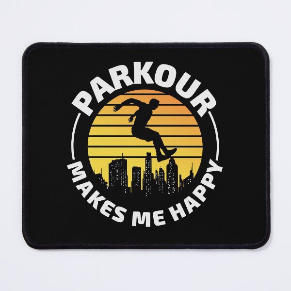 Item preview, Parkour Free Running Runner Traceur Funny Saying designed and sold by CuteDesigns1.