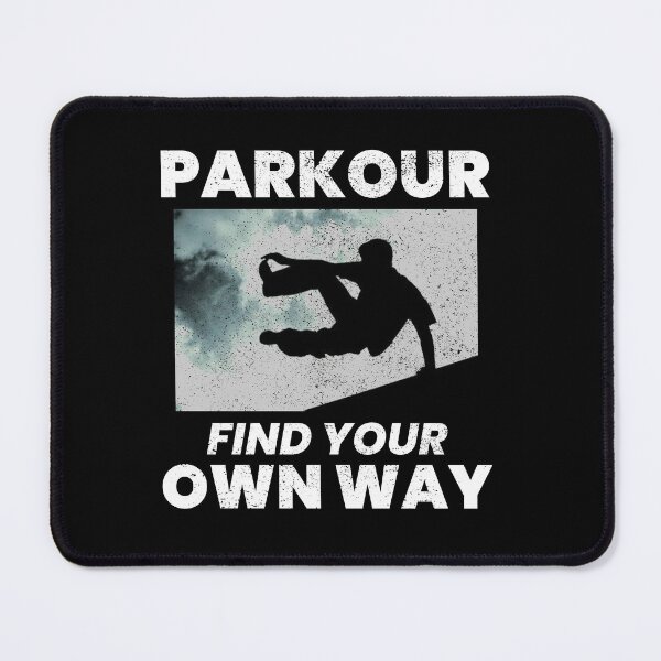 Item preview, Parkour Free Running Runner Traceur Funny Saying designed and sold by CuteDesigns1.