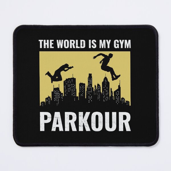 Item preview, Parkour Free Running Runner Traceur Funny Saying designed and sold by CuteDesigns1.