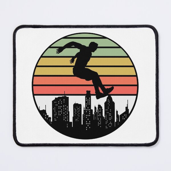 Item preview, Parkour Free Running Runner Traceur Vintage Retro designed and sold by CuteDesigns1.