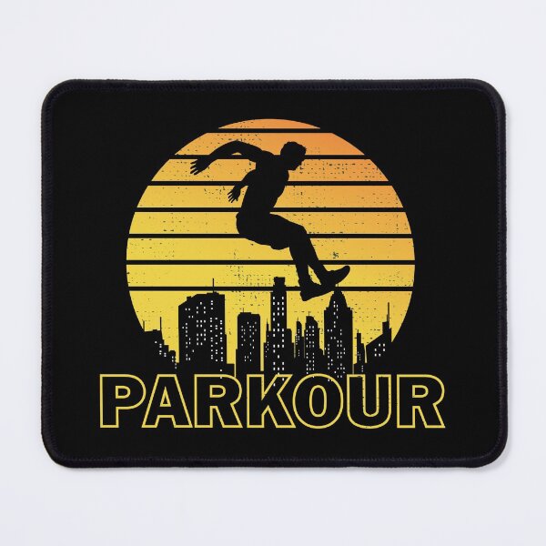 Item preview, Parkour Free Running Runner Traceur Vintage Retro designed and sold by CuteDesigns1.