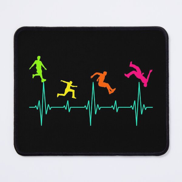 Item preview, Parkour Free Running Runner Traceur Heartbeat designed and sold by CuteDesigns1.