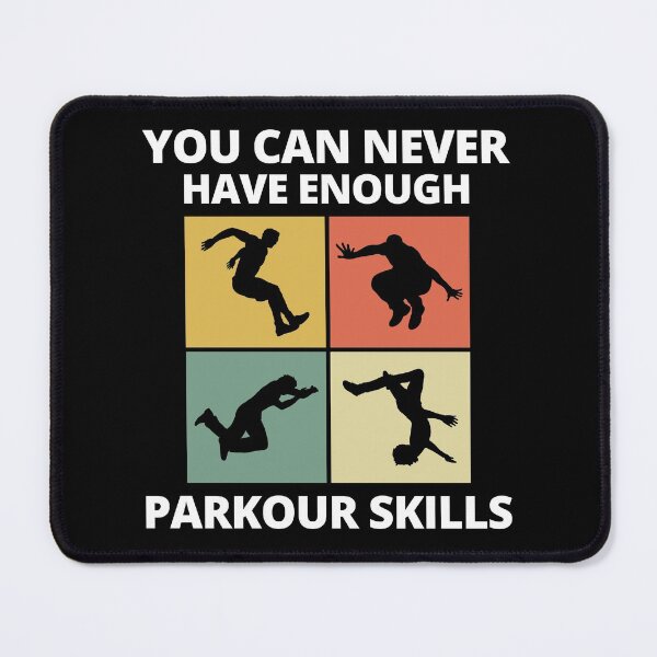 Item preview, Parkour Free Running Runner Traceur Funny Saying designed and sold by CuteDesigns1.