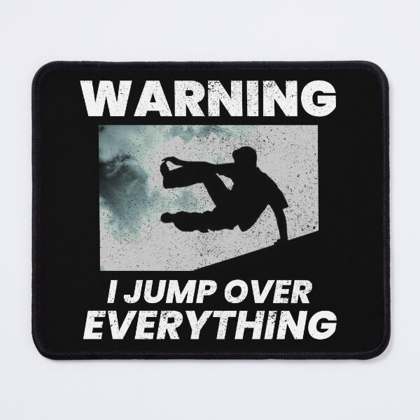 Item preview, Parkour Free Running Runner Traceur Funny Saying designed and sold by CuteDesigns1.