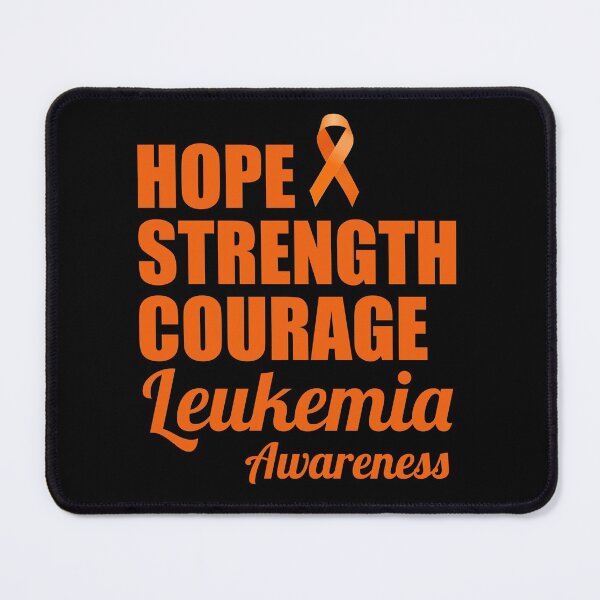 Item preview, Leukemia Cancer Awareness Support Orange Ribbon designed and sold by CuteDesigns1.