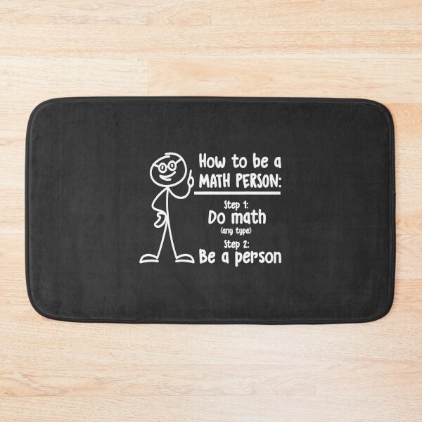 Item preview, How To Be A Math Person Math Teacher designed and sold by Gcinn.