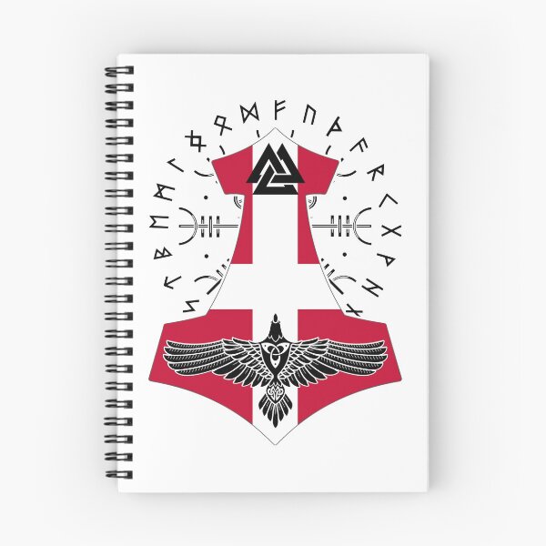 Item preview, Viking Denmark Flag Vikings Thor Runes Denmark Vikings designed and sold by Bommer20.