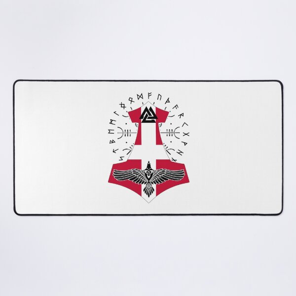 Item preview, Viking Denmark Flag Vikings Thor Runes Denmark Vikings designed and sold by Bommer20.