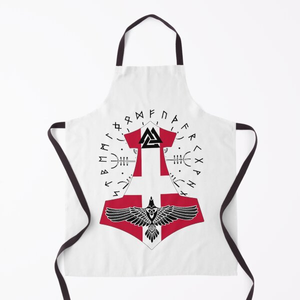 Item preview, Viking Denmark Flag Vikings Thor Runes Denmark Vikings designed and sold by Bommer20.
