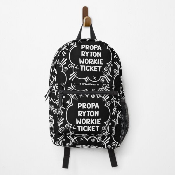 Artikelvorschau, PROPA RYTON WORKIE TICKET ein freches Design für Leute aus Ryton im Nordosten Englands entworfen und verkauft von robimerch.