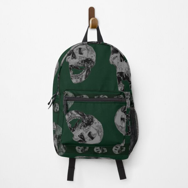 Item preview, Skull green and black_7k designed and sold by SueKnox.