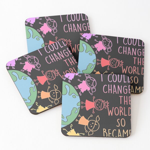 Item preview, I believed I could change the world Teacher designed and sold by Gcinn.