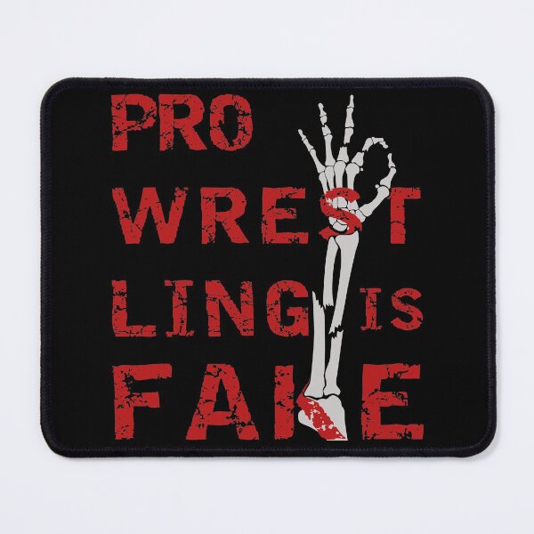 Item preview, Funny Pro Wrestling Is Fake Broken Arm and Hand designed and sold by OmmeDesigns.