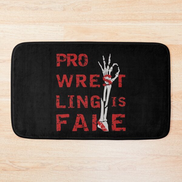 Item preview, Funny Pro Wrestling Is Fake Broken Arm and Hand designed and sold by OmmeDesigns.