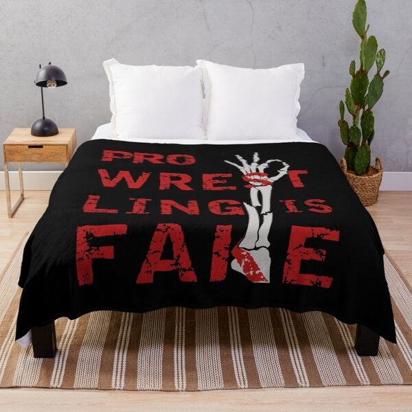 Item preview, Funny Pro Wrestling Is Fake Broken Arm and Hand designed and sold by OmmeDesigns.