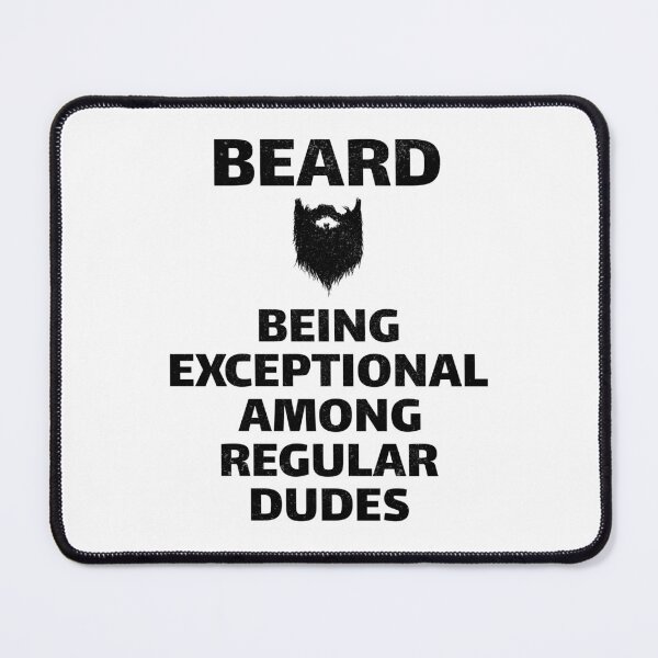 Item preview, Beard Bearded Funny Sayings Humour designed and sold by CuteDesigns1.