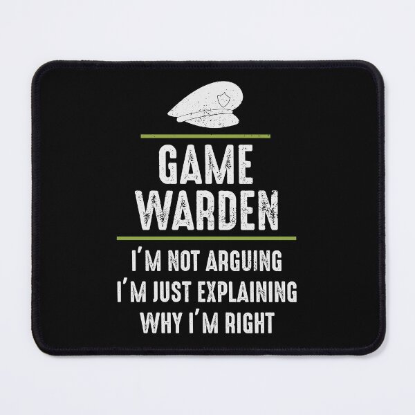 Item preview, Game Warden Conservation officer Gamekeeper Forest Ranger designed and sold by CuteDesigns1.