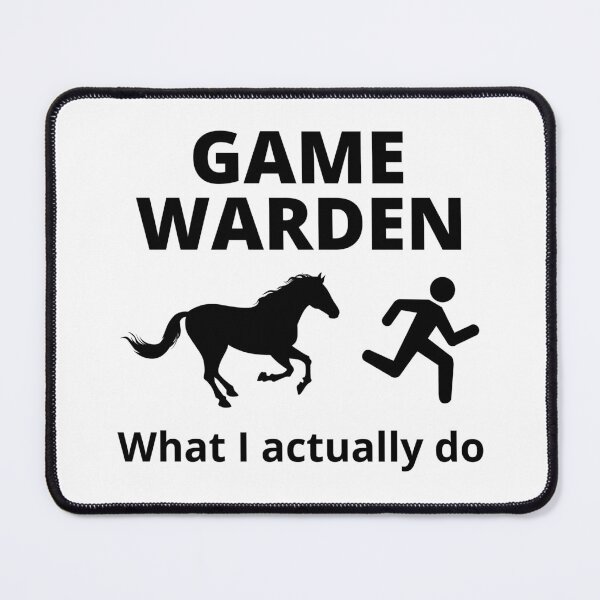 Item preview, Game Warden Conservation officer Gamekeeper Forest Ranger designed and sold by CuteDesigns1.