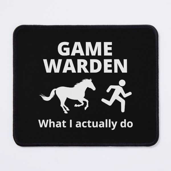 Item preview, Game Warden Conservation officer Gamekeeper Forest Ranger designed and sold by CuteDesigns1.