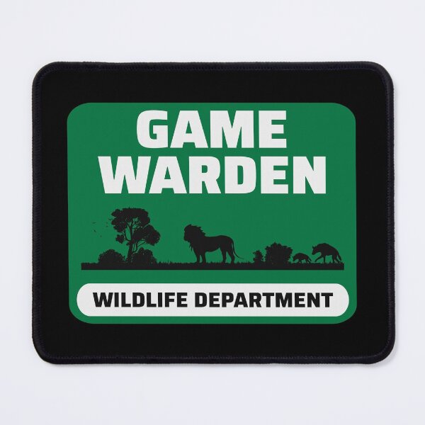 Item preview, Game Warden Conservation officer Gamekeeper Forest Ranger designed and sold by CuteDesigns1.