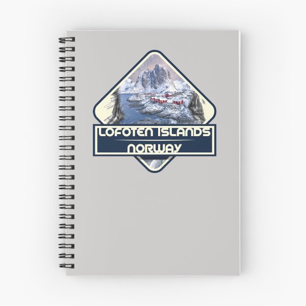 Item preview, The Lofoten Islands Norway Sticker T-Shirt 02 designed and sold by OuterShellUK.