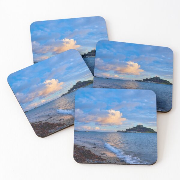 Item preview, Awesome Winter Sunset over St Michaels Mount Cornwall designed and sold by VnGphoto.
