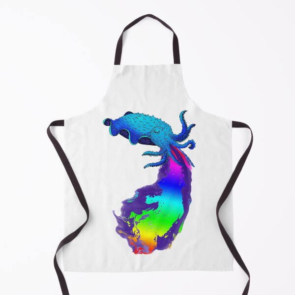 Item preview, Cuttlefish with rainbow ink designed and sold by SubmergeArt.
