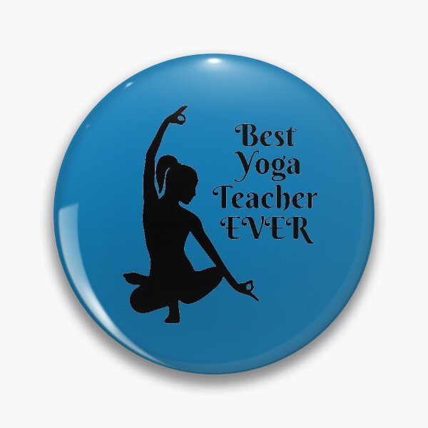 Item preview, Best Yoga Teacher Ever designed and sold by CatArtStore.