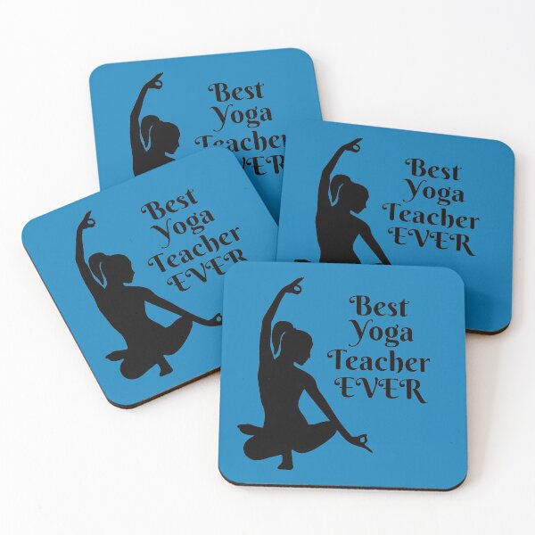 Item preview, Best Yoga Teacher Ever designed and sold by CatArtStore.