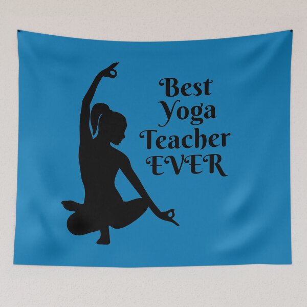 Item preview, Best Yoga Teacher Ever designed and sold by CatArtStore.