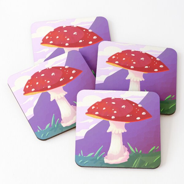 Item preview, Mushroom under a mountain  designed and sold by ForTheFrogWar.